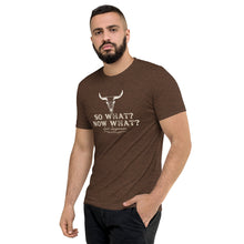 Load image into Gallery viewer, So What? Now What? Short sleeve t-shirt
