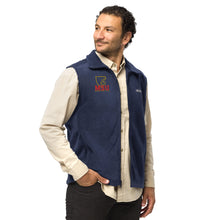 Load image into Gallery viewer, MSU Men’s Columbia fleece vest