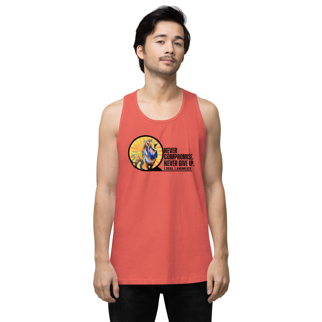 Never Compromise Men’s premium tank top