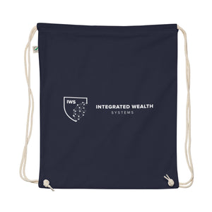 Integrated Wealth Systems drawstring bag