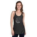 A Man Is Not A Plan Women's Racerback Tank