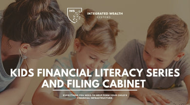 Kids Financial Literacy Series and Filing Cabinet